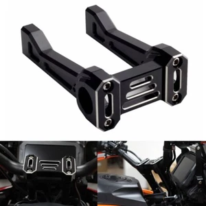 Handlebar Tall Risers w/Top Clamp Cover For Harley Pan America 1250 RA1250 21-Up - Imagen 1 de 9