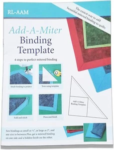 Add-A-Miter Binding Quilting Ruler and Template #RL-AAM - Bild 1 von 2