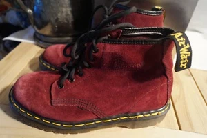 Stivali vintage Doc Marten rosso sangue di bue 6 occhielli taglia UK 6 UOMO US 7 DONNA 8 DR MARTEN - Foto 1 di 8