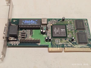 3D AGP Graphics Card Supergrace SG-R2200A8 (Rendition Verite 2200) 8 MB SGRAM - Picture 1 of 8