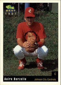 1991 Johnson City Cardinals Classic/Best #3 Aaire Borzello
