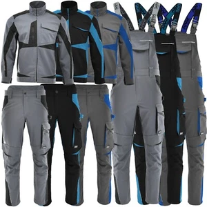 Arbeitshose Bundhose Jacke Latzhose Arbeitskleidung Hose Herren Zwischengrößen  - Afbeelding 1 van 33