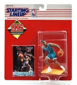 Figura deportiva 1995 Starting Lineup Muggsy Bogues Charlotte Hornets SLU Kenner 01 - Imagen 1 de 4