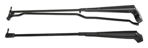 70-81 Camaro Firebird Windshield Wiper Arms Set Pair BLACK Concealed Hidden - Picture 1 of 2