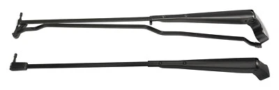 70-81 Camaro Firebird Windshield Wiper Arms Set Pair BLACK Concealed Hidden - Image 1 of 2