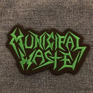 Municipal Waste embroidered patch Nuclear Assault Anthrax Toxic Holocaust Havok - Picture 1 of 1