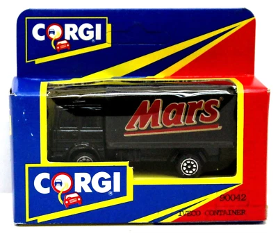 Corgi Juniors 90042 Iveco Box Truck Mars MIB 1992 Street Life in Miniature  - Image 1 of 3