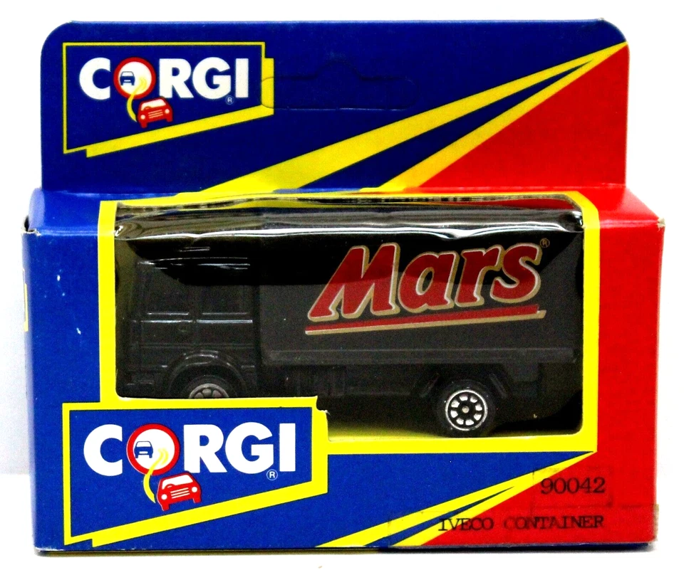 Corgi Juniors 90042 Iveco Box Truck Mars MIB 1992 Street Life in Miniature  - Image 1 of 3