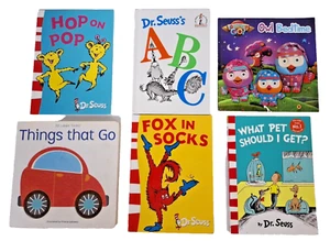 Dr Seuss Story Books and more x 6 Free postage. - Picture 1 of 7