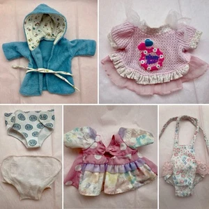 LOT Doll Clothes BSB Baby So Beautiful dresses, Diapers, Romper, Bathrobe, Toy - Picture 1 of 21