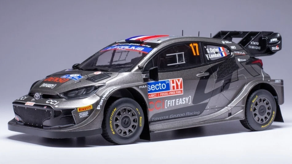 TOYOTA GR YARIS WRC N.17 RALLY FINLAND 2024 OGIER-LANDAIS 1:18 - Immagine 1 di 1