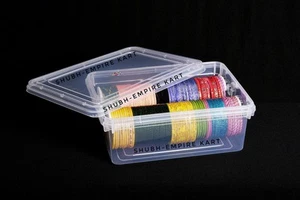 Two Rod Bangle Box For Women,Boxes For Storage Plastic Big Size,Jewellery Box... - Picture 1 of 4
