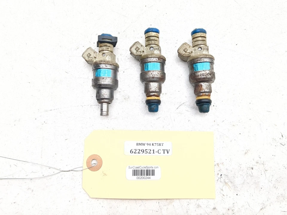 89-95 BMW K75RT Fuel Injector Set 13641460450 Foto 1 de 4