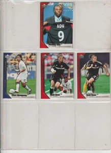 2005 UPPER DECK SOCCER COMPLETE 30-CARD ROOKIE FLASHBACK INSERT SET W/FREDDY ADU - Picture 1 of 1
