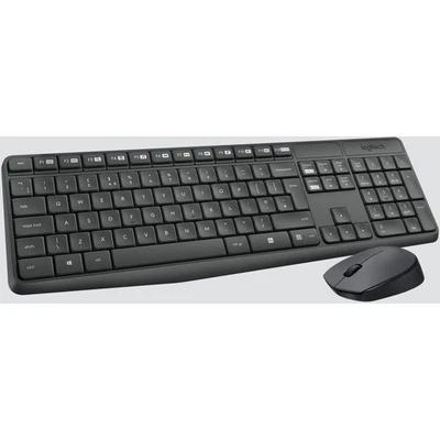 Clavier + Souris LOGITECH MK235 sans fil silencieux - Photo 1/4