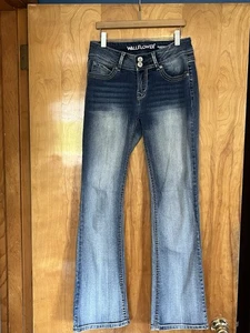 Wallflower Denim Jeans Damen üppige kurvige Passform mittlere Waschung Größe 5 regulärer Bootcut - Bild 1 von 17