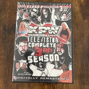 Xpw Wrestling Complete 3rd Season DVD Set 3 Discs Third Rare Mint Con Dition - Picture 1 of 16
