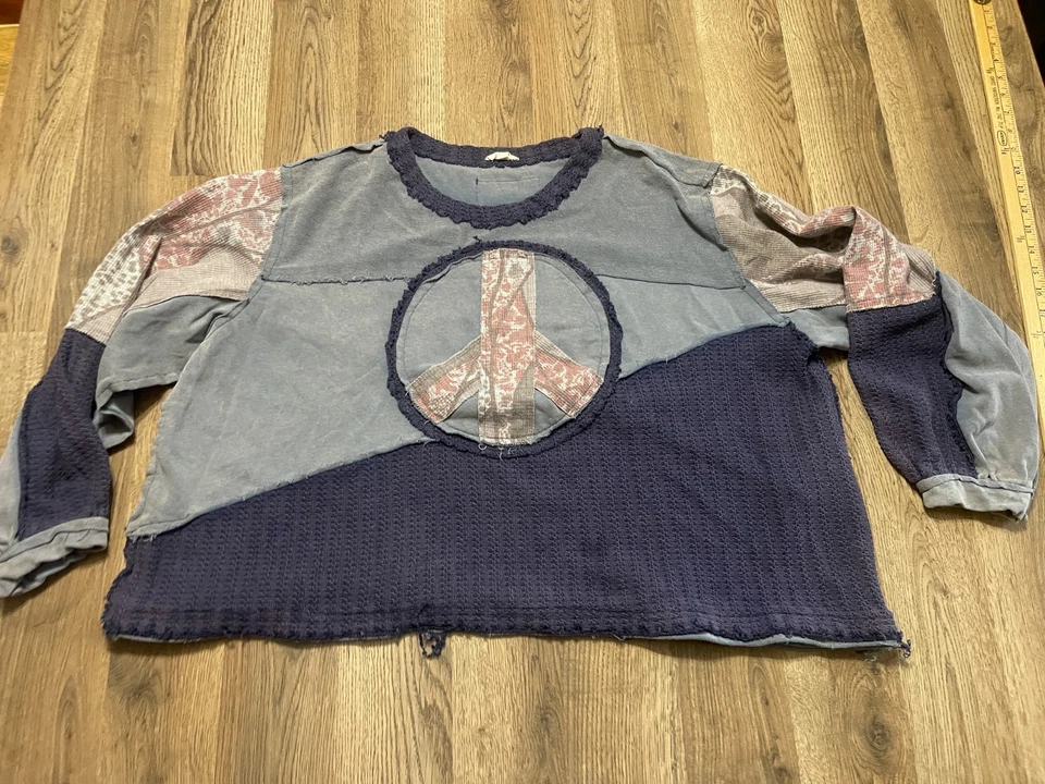 Suéter POL, Para Mujer Talla Mediana, Azul, Pullover, Manga Larga Foto 1 de 4