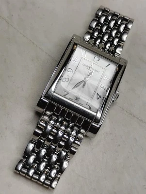 RELOJ CHARLES HUBERT PARIS 3708 de acero inoxidable para hombre - ¡Funciona! Foto 1 de 4