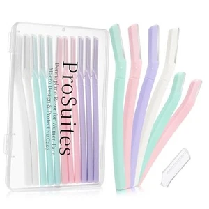 16 Count Dermaplane Razor for Women Face, Professional Facial & Macaroon color - Picture 1 of 8