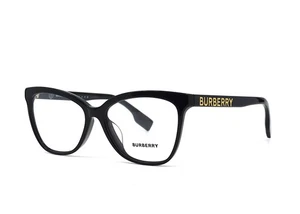 BURBERRY GRACE BE2364F 3001 BLACK AUTHENTIC EYEGLASSES FRAME RX 54-15-140 - Picture 1 of 11