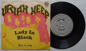 URIAH HEEP 'Lady In Black / Bird Of Prey' 1971 Turkish 7" Vinyl - VERTIGO SWIRL - Bild 1 von 2