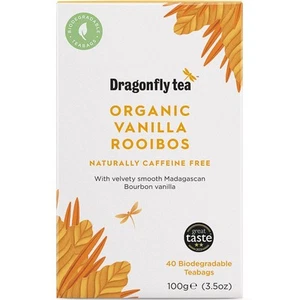 Dragonfly Tea Organic Vanilla Rooibos Tea 40 Tea bags - Picture 1 of 1