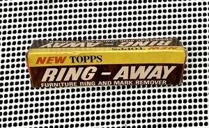 RARE VINTAGE TOPPS SCRATCH COVER POLISH WOOD FURNITURE RESTORATION: (ref H) - Picture 1 of 6