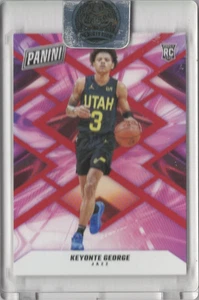 2024 Panini Black Friday Keyonte George Rookie #RC10 /125 Red Parallel - Picture 1 of 2