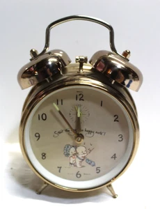 Vintage Wind-up Alarm Clock - Rings Loud BUT MISSINING KEY FOR CLOCK PARTS ONLY - Picture 1 of 4