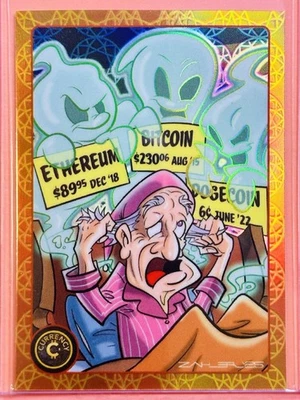 FOMO  #58  2025 Cardsmiths Currency Series 5 ORANGE BERYL Gemstone # 037/149 - Image 1 of 3