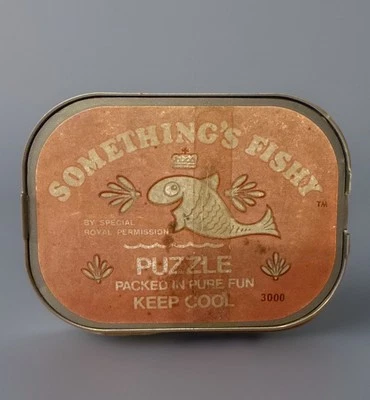 Vintage Something's Fishy #3000 Late 60’s Puzzle Game by Hasbro - Image 1 of 4
