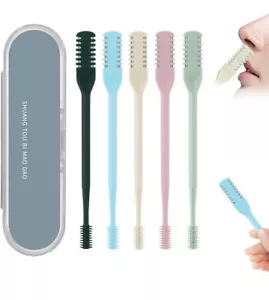 2pack IMOLL 5pz Tagliacapelli Nasale 2 in 1, 2024 Nuovo Coltello Capelli Naso Doppia Faccia - Foto 1 di 7