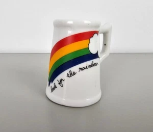 Vintage Look For The Rainbow Porcelain Toothpick Holder Made In Taiwan - Picture 1 of 8