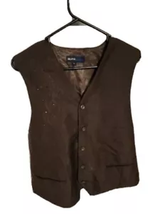 MEN'S ELITE EDDIE DOMANI VEST LARGE - Picture 1 of 5