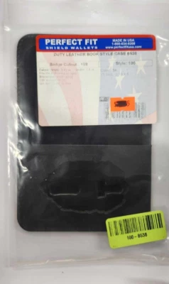 NEW: Perfect Fit Shield Wallet Duty Leather Book Style Case - B538 - Style: 100