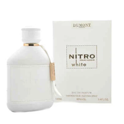 Nitro White Pour Homme de Dumont Paris 3,4 OZ eau de parfum colonia para hombres nuevo en caja Foto 1 de 1