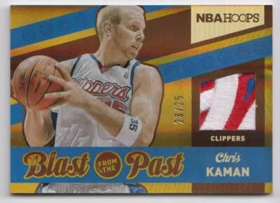 Parche Panini Hoops Blast from the Past Prime 2014-15 Chris Kaman 23/25 Clippers Foto 1 de 2