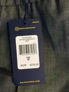 NUOVO Polo Ralph Lauren abito pantalone con coulisse taglia M nuovo. - Foto 1 di 12