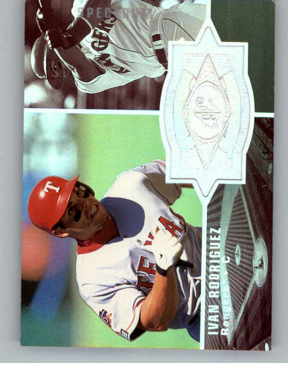 1998 SPx Finite Spectrum #169 Ivan Rodriguez SF 1750 (ref 141056) - Image 1 of 2
