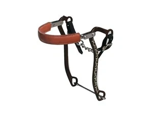 Equine Mechanical Hackamore Floral Bit - Picture 1 of 1