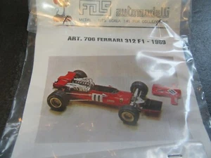 WHITE METAL KIT FDS 706 FERRARI 312 F1 1969 - Afbeelding 1 van 6