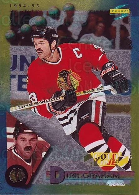 1994-95 Score Gold #56 Dirk Graham - Image 1 of 1