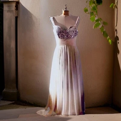 Vestido largo de gasa 12 Foto 1 de 3