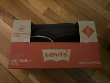 Levi's Memory Foam Insole Slippers Brown 530-10088 Mens Size 13 XXL 2XL XX-Large