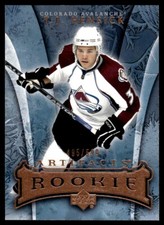 2007-08 Upper Deck Artifacts T.J. Hensick Rookie /599 Colorado Avalanche #201
