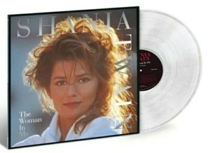Shania Twain-The Woman In Me LP 25th Anniversary 180 Gram Clear Vinyl New Sealed - Picture 1 of 1