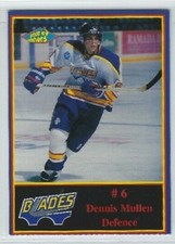 Dennis Mullen 1997-98 Saskatoon Blades (WHL)