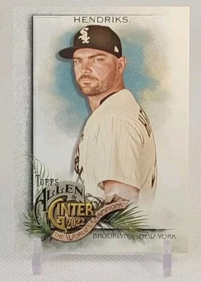 ⚾️2022 allen & ginter LIAM HENDRIKS (short print) #336⚾️ *White Sox* *Red Sox* - Image 1 of 2