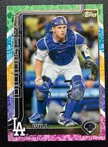 Will Smith 2025 Topps Easter Pastel Variation #212 Dodgers SP - Picture 1 of 2